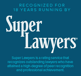 Graphic for Super Lawyer Rating